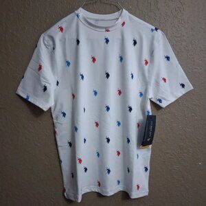 US Polo Assn. Boys Short Sleeve Shirt. sz XL 14-16.